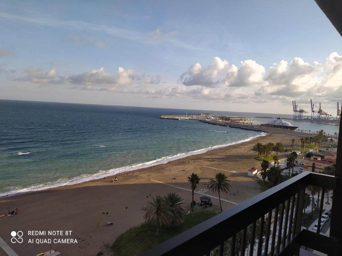 Apartmán Espectaculares Vistas Al Mar Playa Malagueta Màlaga Exteriér fotografie