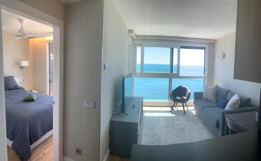 Apartmán Espectaculares Vistas Al Mar Playa Malagueta Màlaga Exteriér fotografie