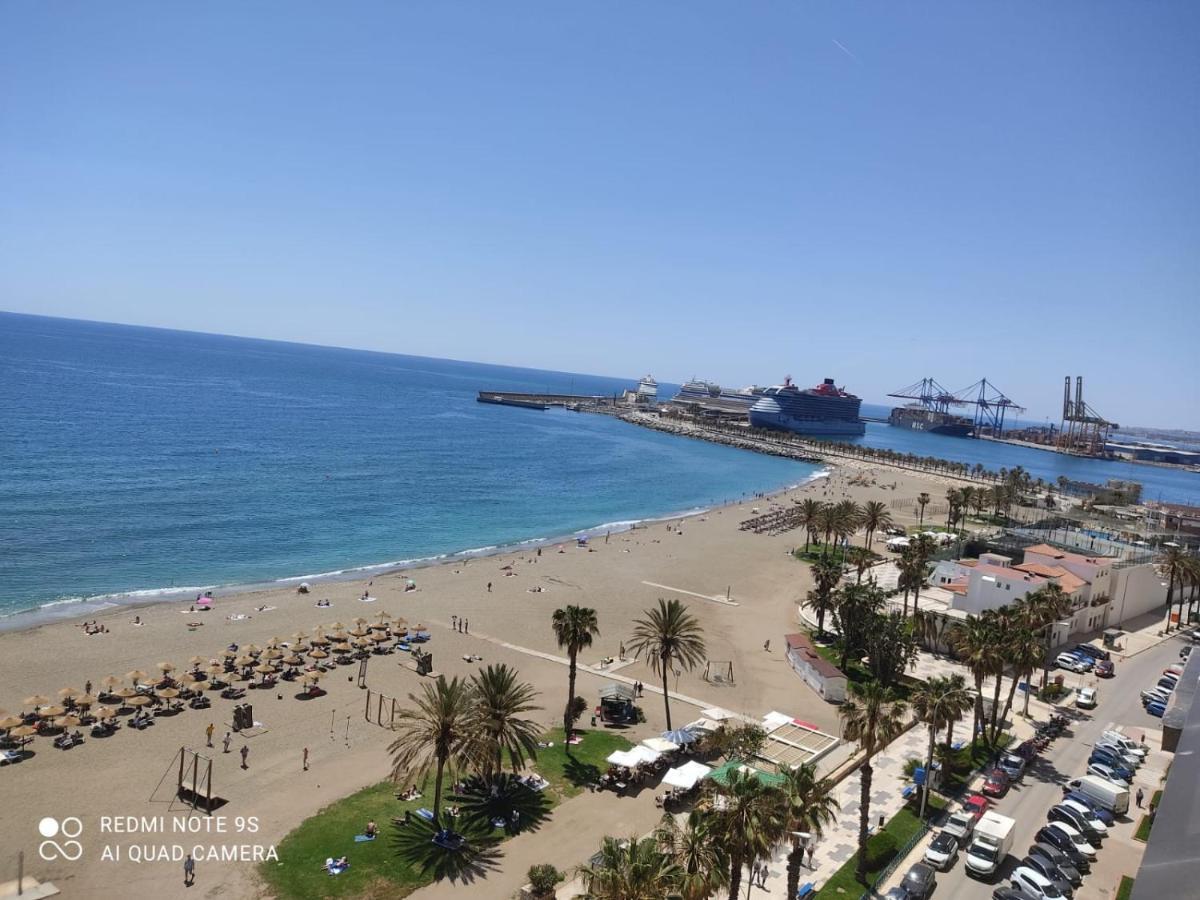 Apartmán Espectaculares Vistas Al Mar Playa Malagueta Màlaga Exteriér fotografie